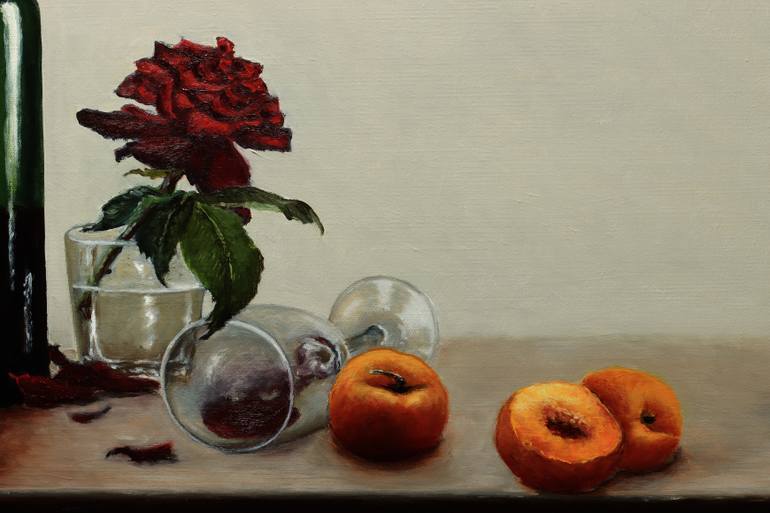 Original Classicism Still Life Painting by Oleg Baulin