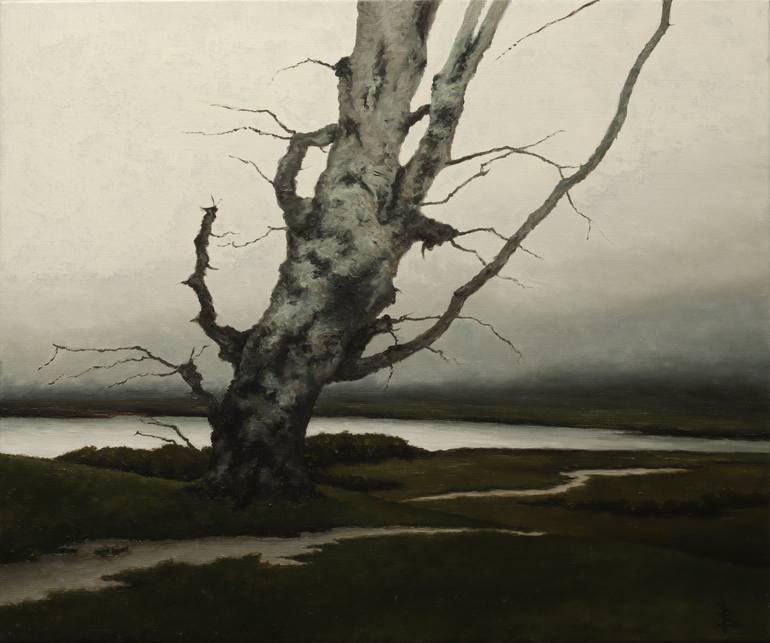 Original Contemporary Nature Painting by Oleg Baulin