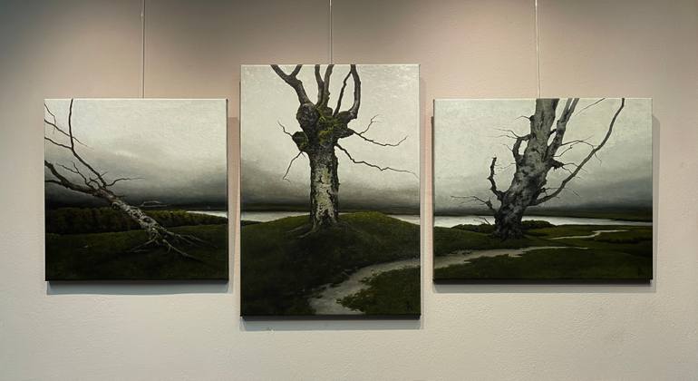 Original Contemporary Nature Painting by Oleg Baulin