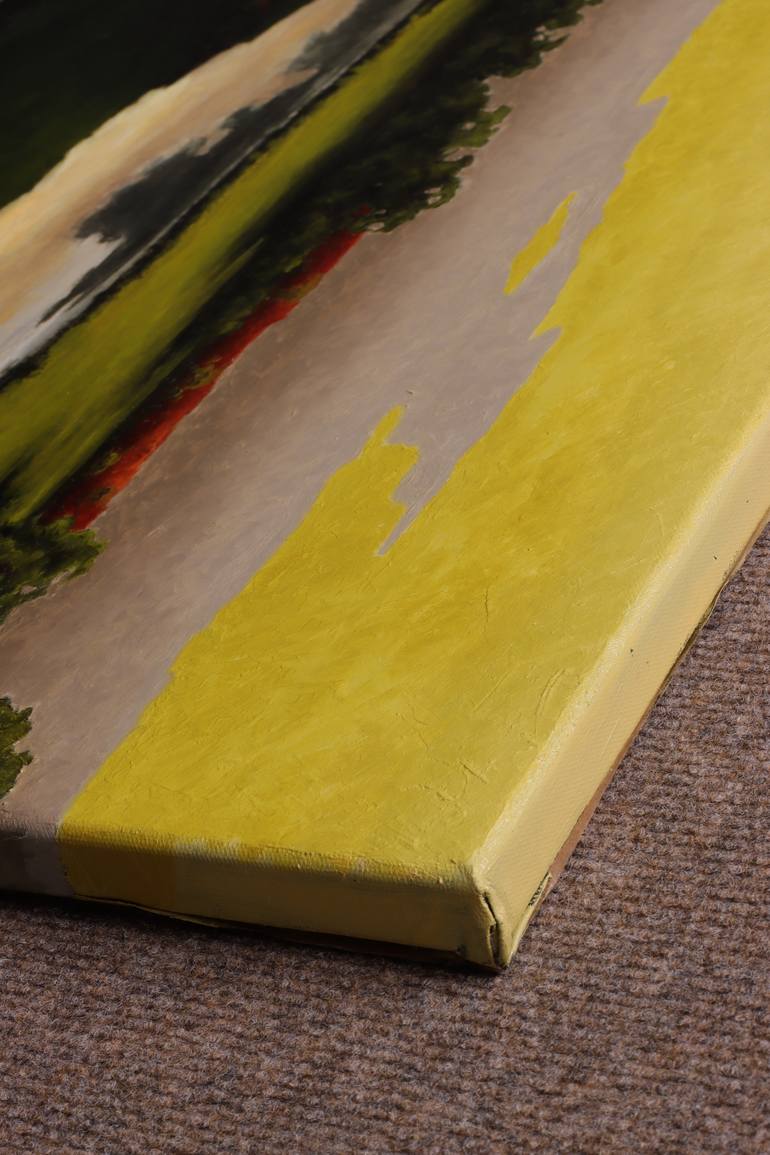 Original Classicism Landscape Painting by Oleg Baulin