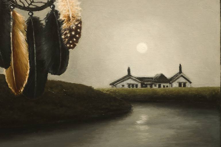 Original Classicism Fantasy Painting by Oleg Baulin
