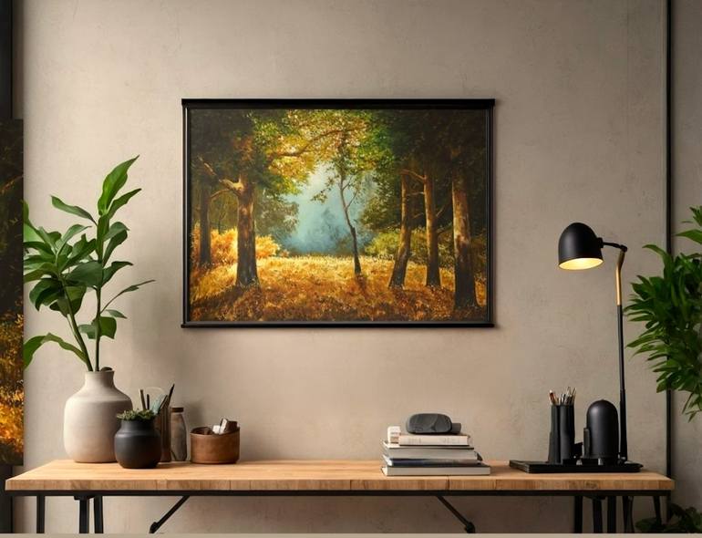 Original Realism Landscape Painting by Oleg Baulin