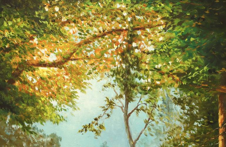 Original Realism Landscape Painting by Oleg Baulin