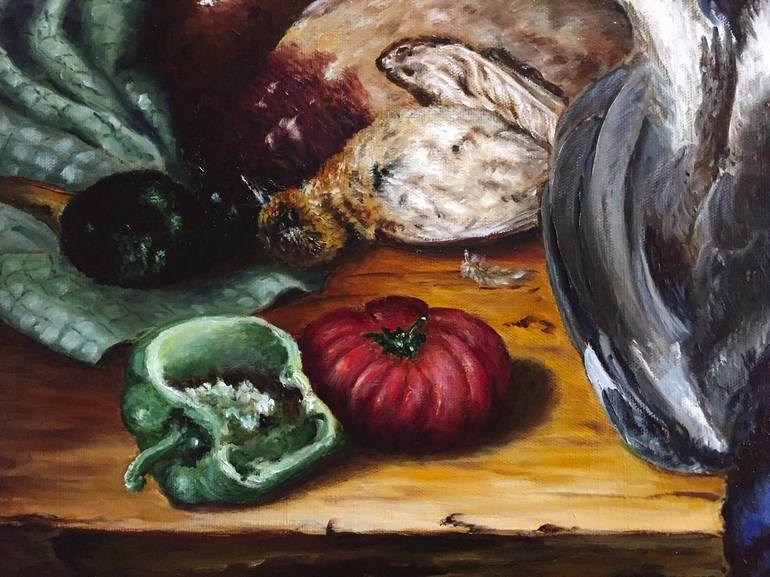 Original Realism Still Life Painting by Oleg Baulin