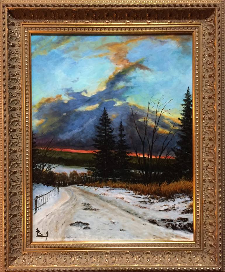 Original Realism Landscape Painting by Oleg Baulin