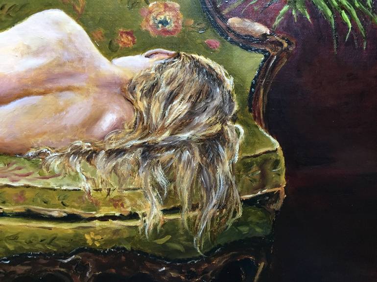 Original Realism Nude Painting by Oleg Baulin