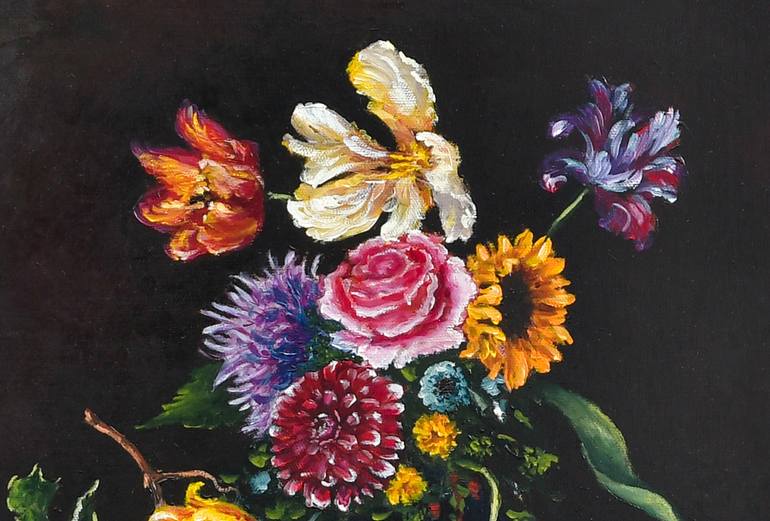 Original Realism Still Life Painting by Oleg Baulin