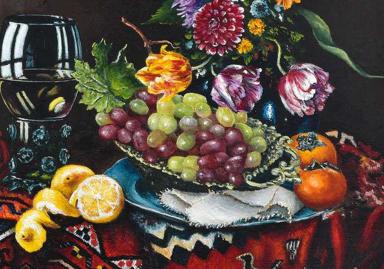 Original Realism Still Life Painting by Oleg Baulin
