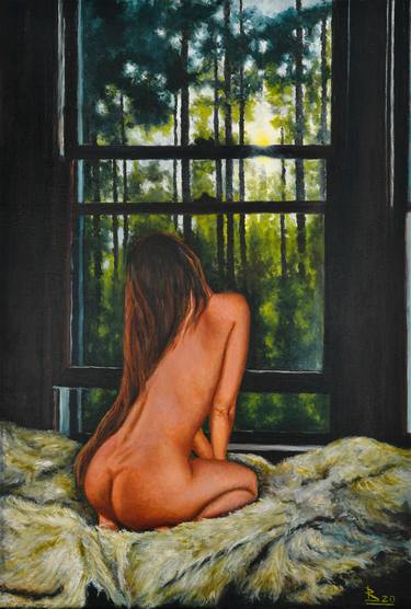 Original Nude Paintings by Oleg Baulin