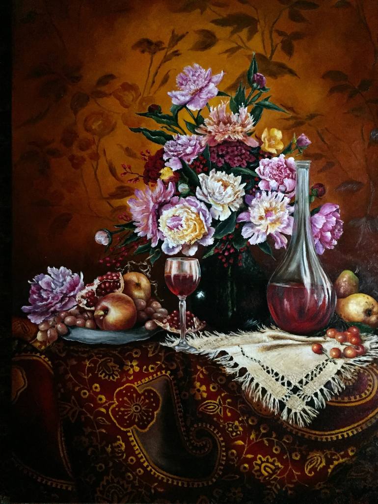 Original Still Life Painting by Oleg Baulin