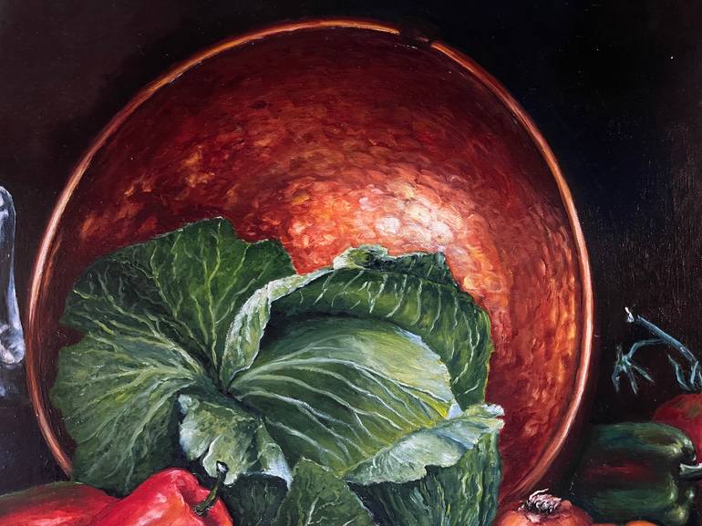 Original Realism Still Life Painting by Oleg Baulin