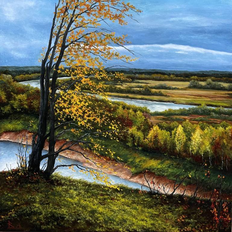 Original Realism Landscape Painting by Oleg Baulin