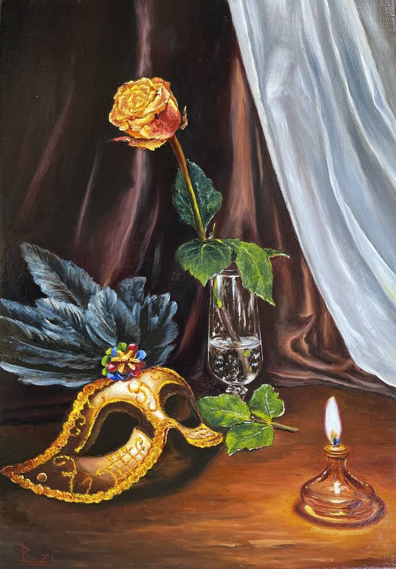 Original Realism Still Life Painting by Oleg Baulin