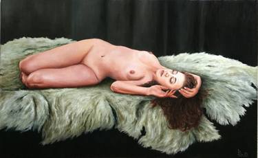 Original Impressionism Nude Paintings by Oleg Baulin