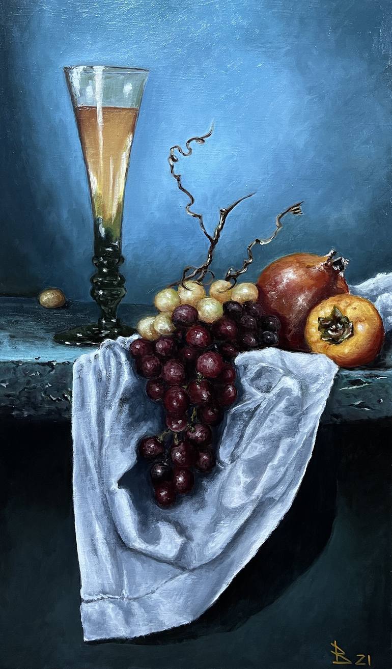 Original Still Life Painting by Oleg Baulin