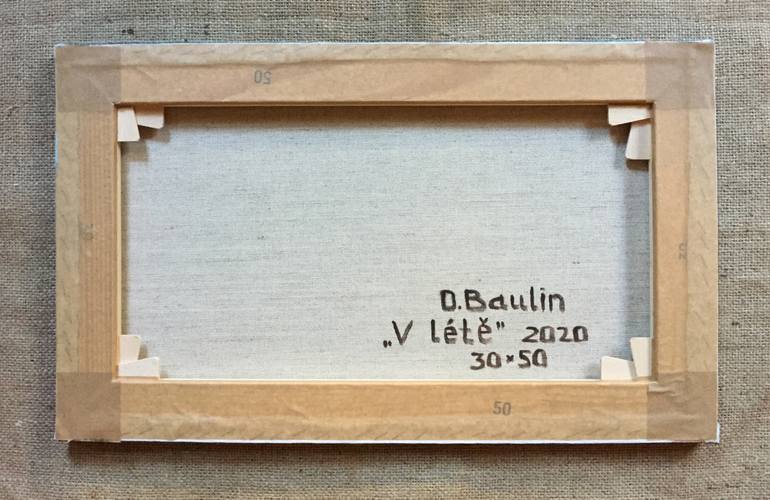 Original Impressionism Landscape Painting by Oleg Baulin