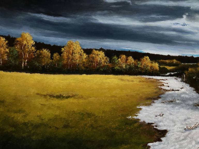Original Realism Landscape Painting by Oleg Baulin