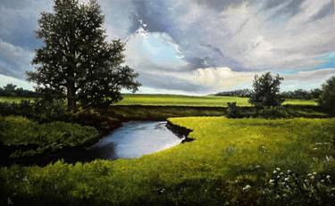 Original Landscape Paintings by Oleg Baulin