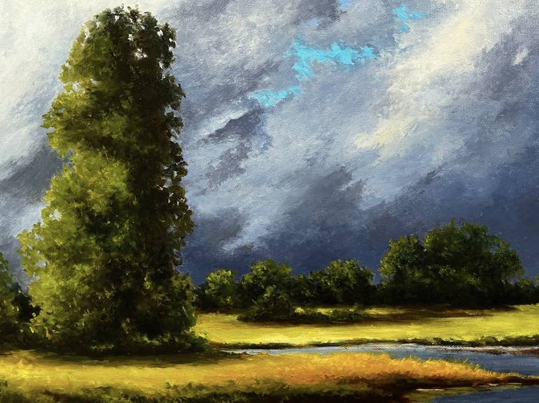 Original Realism Nature Painting by Oleg Baulin