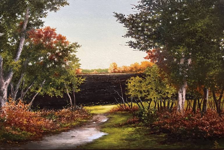Print of Impressionism Nature Paintings by Oleg Baulin
