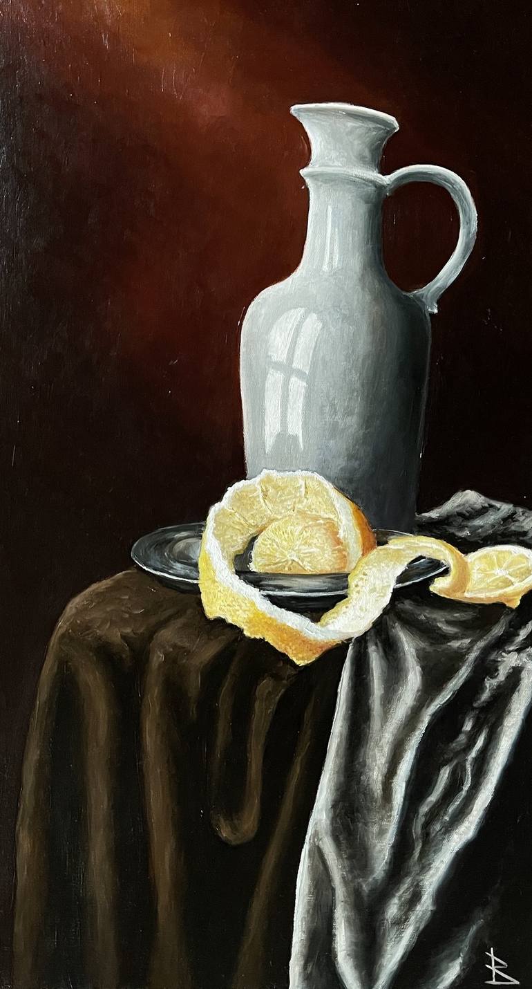 Original Realism Still Life Paintings by Oleg Baulin