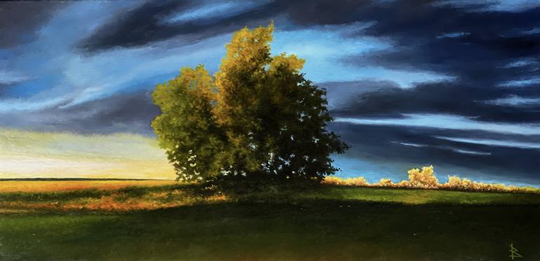 Original Realism Landscape Painting by Oleg Baulin