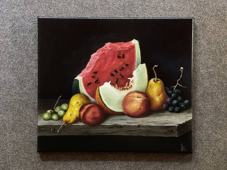 Original Realism Still Life Painting by Oleg Baulin