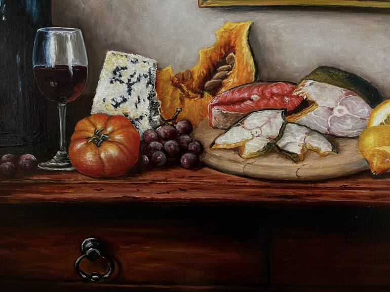 Original Realism Still Life Painting by Oleg Baulin