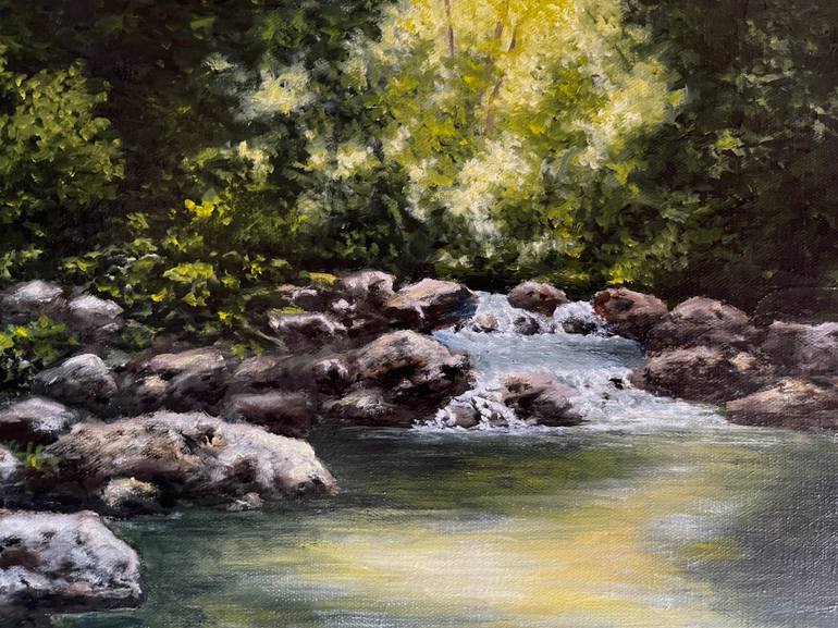 Original Realism Landscape Painting by Oleg Baulin