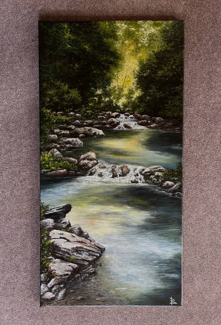 Original Realism Landscape Painting by Oleg Baulin