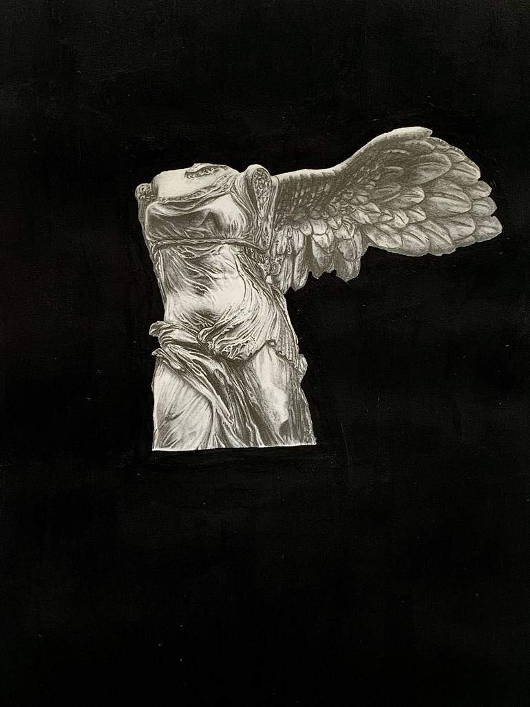 Nike of best sale samothrace drawing