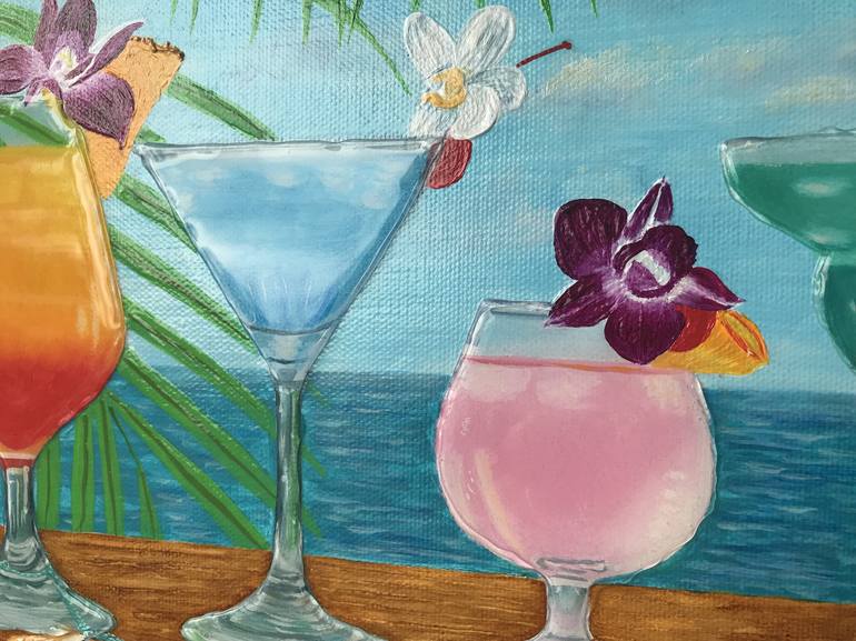 Original Fine Art Food & Drink Painting by Galina Lintz