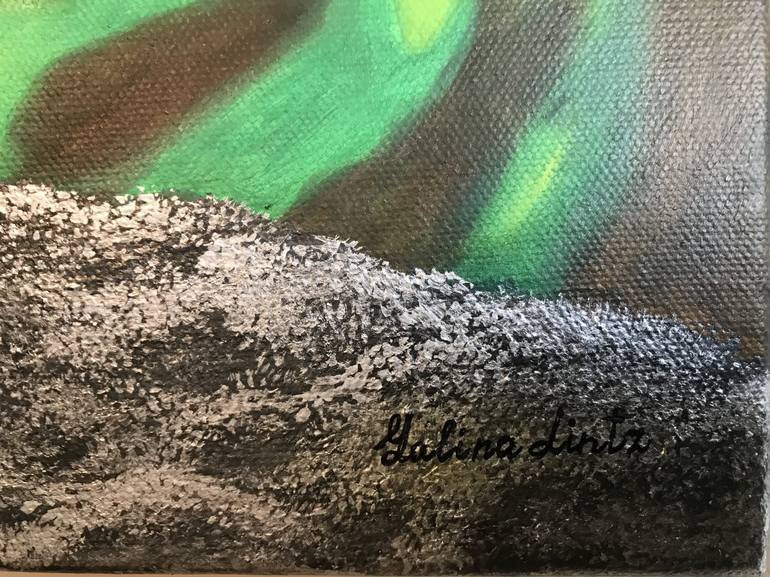 Original Art Deco Animal Painting by Galina Lintz