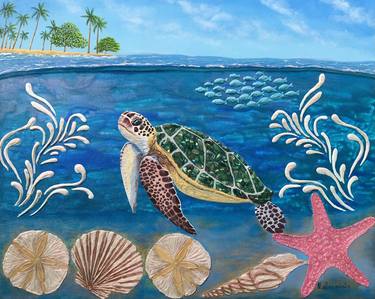 Original Seascape Paintings by Galina Lintz