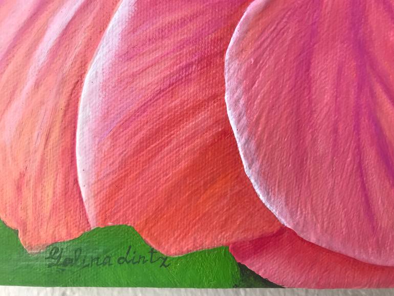 Original Realism Garden Painting by Galina Lintz