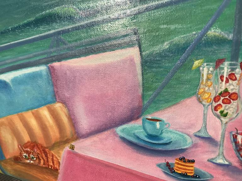 Original Fine Art Food & Drink Painting by Galina Lintz