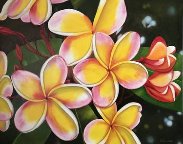 Original Floral Paintings by Galina Lintz