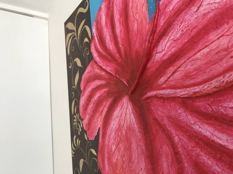 Original Floral Painting by Galina Lintz