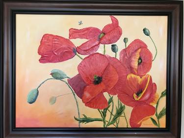 Print of Art Deco Floral Paintings by Galina Lintz