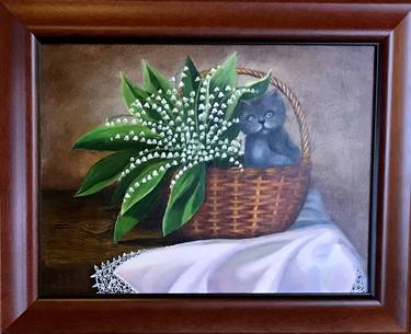 Print of Fine Art Animal Paintings by Galina Lintz