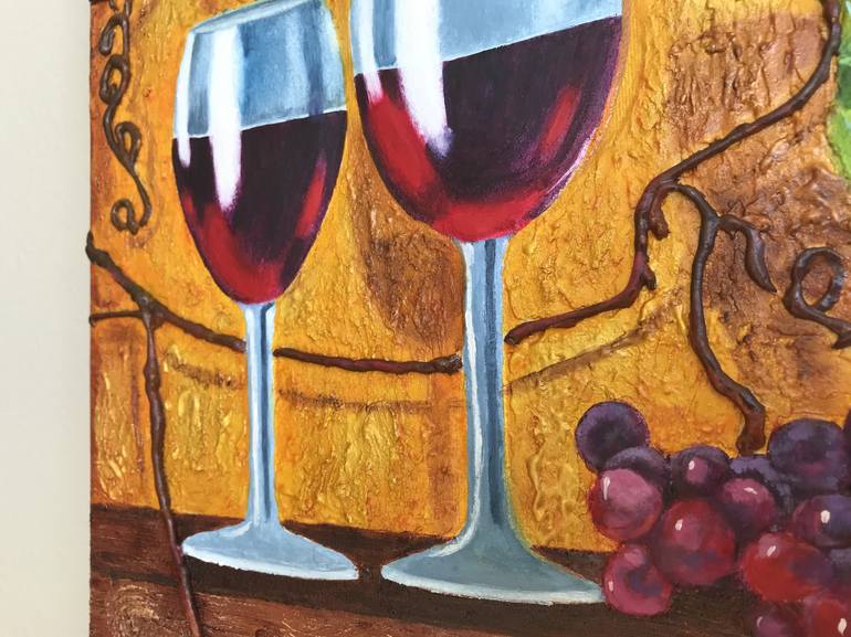 Original Art Deco Food & Drink Painting by Galina Lintz