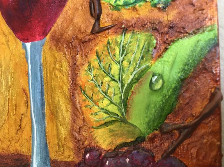 Original Food & Drink Painting by Galina Lintz