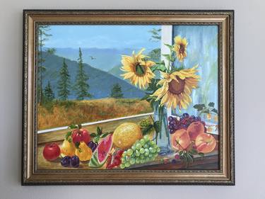 Sunflowers and fruits thumb
