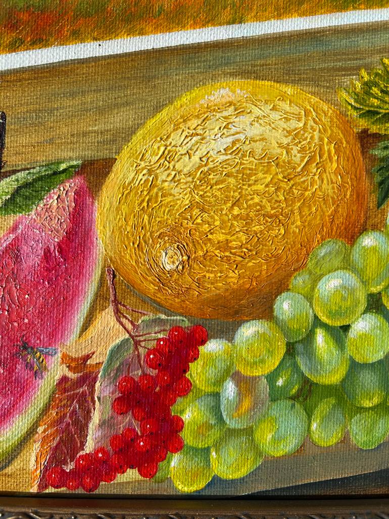 Original Photorealism Still Life Painting by Galina Lintz
