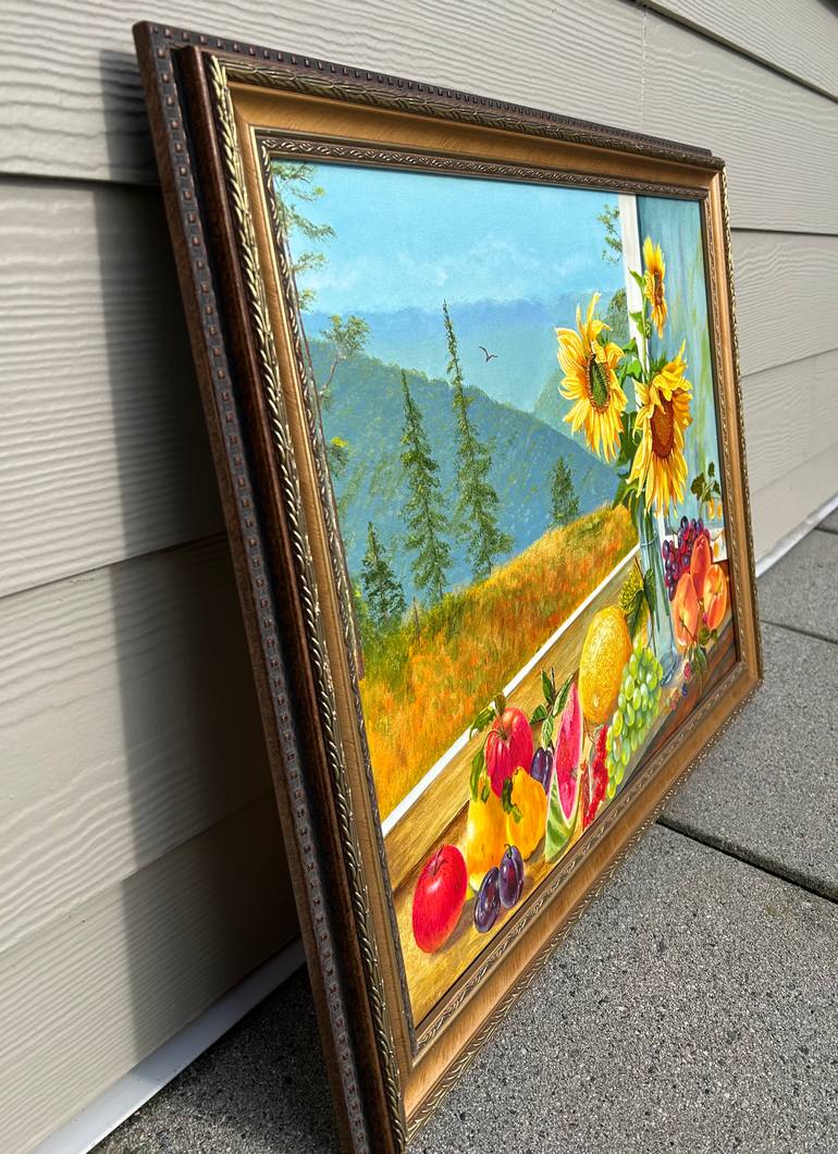 Original Photorealism Still Life Painting by Galina Lintz