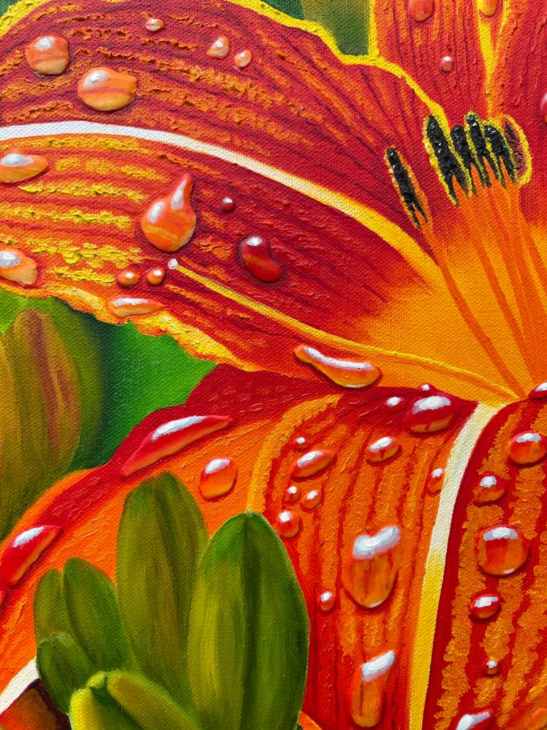 Original Other Floral Painting by Galina Lintz
