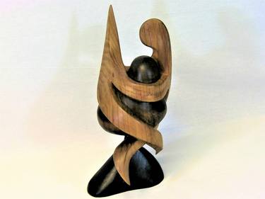 Original Conceptual Abstract Sculpture by Zvi Goldman