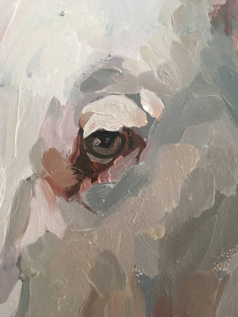 Original Dogs Painting by Anna Bila