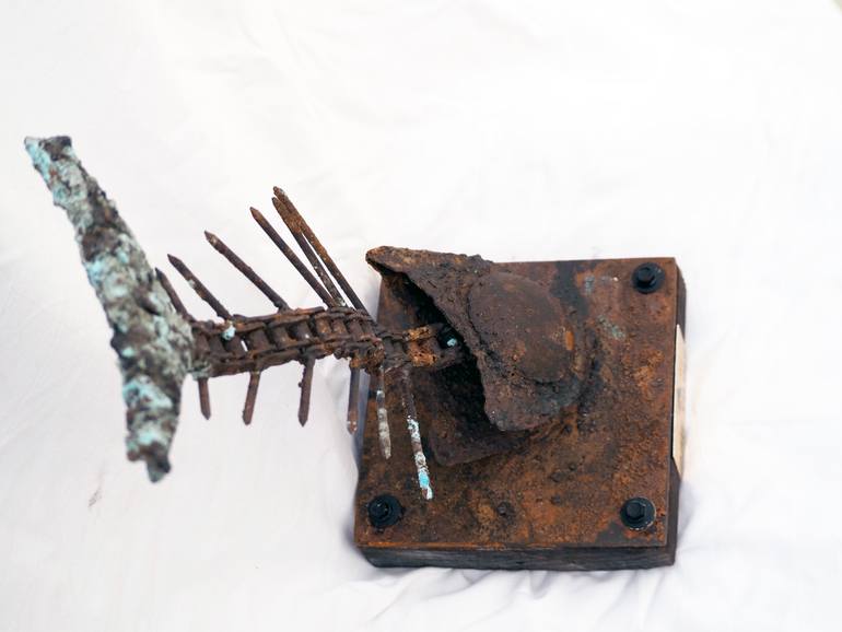 Original Abstract Expressionism Animal Sculpture by Arif Yildiz