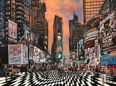 Print of Pop Art Cities Paintings by Esra Meral